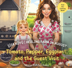 : Şifa Köyü / Healing Farm in August – Tomato, Pepper, Eggplant, and the Guest Visit
