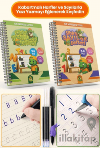 Sihirli Harfler ve Sihirli Sayılar Defteri (2 Kitap Set)