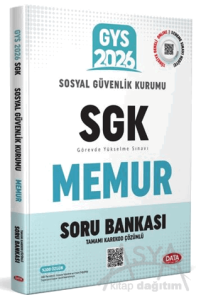Sosyal Güvenlik Kurumu (SGK) Memur GYS Soru Bankası - Tamamı Karekod Çözümlü