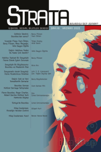 Strata İlişkisel Sosyal Bilimler Dergisi Sayı: 10 Haziran 2022