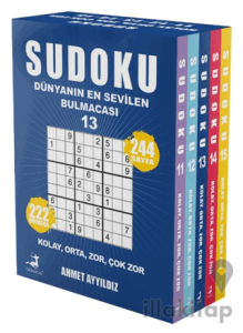 Sudoku Dünyanın En Sevilen Bulmacası 5 Kitap Set