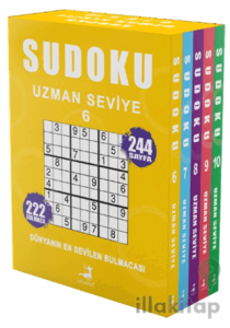Sudoku Uzman Seviye 5 Kitap Set