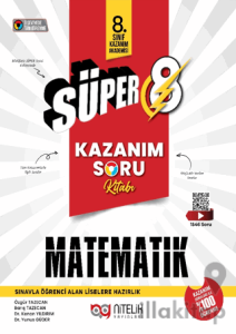 Süper 8 Matematik Kazanım Soru Kitabı