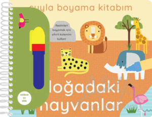 Suyla Boyama Kitabım – Doğadaki Hayvanlar