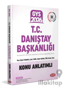 T.C. Danıştay Başkanlığı GYS Konu Anlatımlı