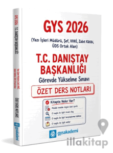 T.C. Danıştay Başkanlığı GYS Özet Ders Notları