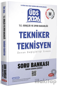 T.C. Gençlik ve Spor Bakanlığı Tekniker - Teknisyen ÜDS Soru Bankası Karekod Çözümlü