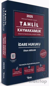 Tahlil İdare Hukuku Konu Anlatım Kitabı