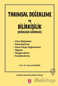 Tarımsal Değerleme ve Bilirkişilik