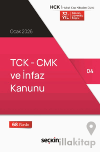 TCK – CMK ve İnfaz Kanunu (Cep Kitabı)