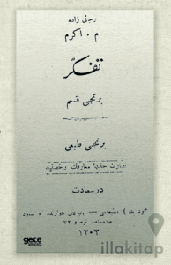 Tefekkür (Osmanlıca)