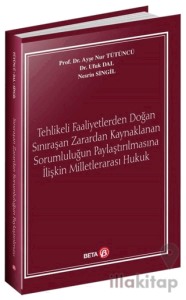 Tehlikeli Faaliyetlerden Doğan Sınıraşan Zarardan Kaynaklanan Sorumluluğun Paylaştırılmasına İlişkin Milletlerarası Hukuk