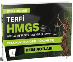 Terfi HMGS Ceza Hukuku Özel Hükümler Ders Notları