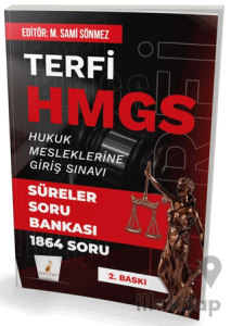 Terfi HMGS Süreler Soru Bankası