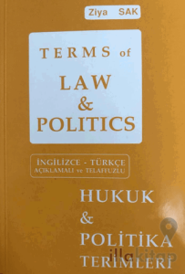 Terms of Law and Politics - Hukuk ve Politika Terimleri