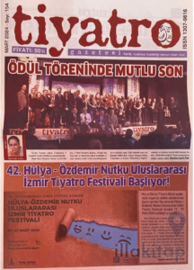 Tiyatro Gazetesi Sayı : 154 - Mart 2024
