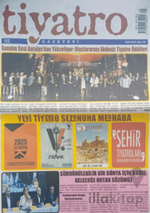 Tiyatro Gazetesi Sayı: 172 Ekim 2025