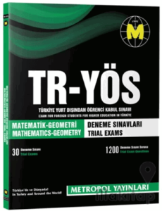 TR YÖS Matematik Geometri Deneme Sınavları