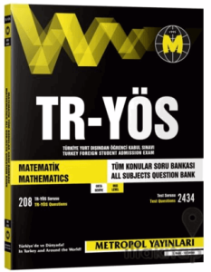 TR-YÖS Matematik Tüm Konular Soru Bankası