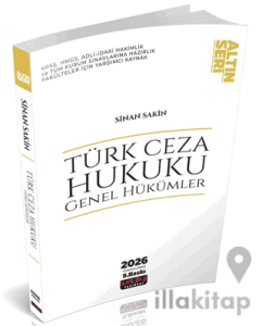 Türk Ceza Hukuku Genel Hükümler Konu Anlatımı