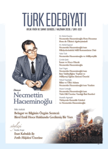 Türk Edebiyatı Aylık Fikir ve Sanat Dergisi Sayı: 632 Haziran 2026