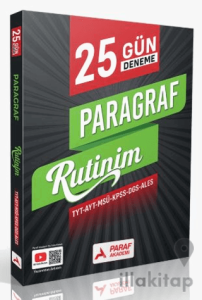 TYT 25 Günde Rutin Paragraf Branş Denemeleri