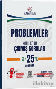 TYT MSÜ Problemler Konu Konu Çıkmış Sorular Son 25 Yıl