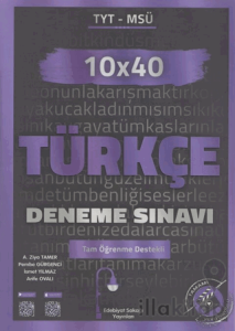 TYT - MSÜ Türkçe 10x40 Deneme Sınavı