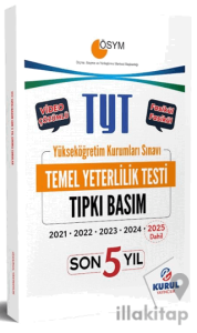 TYT Son 5 Yıl Tıpkı Basım Çıkmış Soru Kitapçıkları