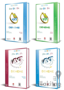 Üç Dört Beş TYT - AYT Matematik Fen Bilimleri Deneme Seti