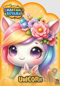 Unicorn Zamanı – Çıkartmalı Boyama Kitabı
