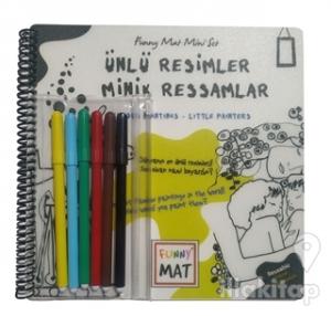 Ünlü Resimler Minik Ressamlar - Funny Mat Mini Set (Aktivite Seti)