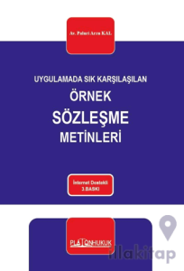 Uygulamada Sık Karşılaşılan Örnek Sözleşme Metinleri