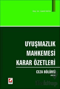 Uyuşmazlık Mahkemesi Karar Özetleri Ceza Bölümü