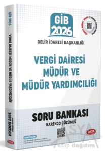 Vergi Dairesi Müdür ve Müdür Yardımcılığı Sınavı Soru Bankası (Karekod Çözümlü)