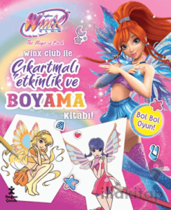 Winx Club ile Çıkartmalı Etkinlik ve Boyama Kitabı