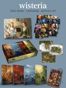 Wisteria Serisi Özel Kapak 4 Kitap (Hediyeli Kutu)