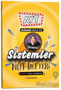 Yağmur Hoca ile AYT Biyosentez Sistemler Not Defteri Tamamı El Yazılı KR Akademi