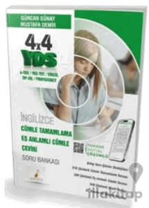 YDS İngilizce 4x4 Cümle Tamamlama Eş Anlamlı Cümle Çeviri Soru Bankası