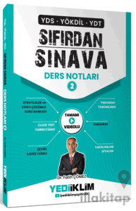 YDS YÖKDİL YDT Sıfırdan Sınava Tamamı Videolu Ders Notları 2. Kitap