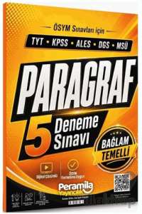 YKS TYT KPSS ALES DGS MSÜ Paragraf 5 Deneme Çözümlü