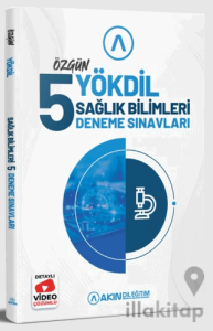 YÖKDİL Sağlık Bilimleri 5 Deneme Sınavı (Video Çözümlü)