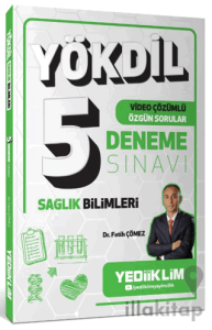 YÖKDİL Sağlık Bilimleri Video Çözümlü Özgün Sorular 5 Deneme Sınavı