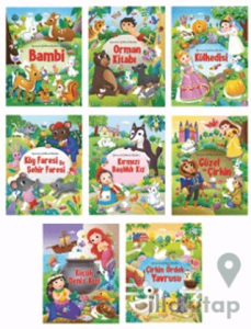 Yumurcak Çıkartmalı Klasikler Serisi (8 Kitap)