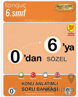 0'dan 6'ya Sözel Konu Anlatımlı Soru Bankası