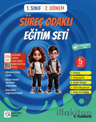 1. Sınıf 2. Dönem Süreç Odaklı Eğitim Seti (6 Parça)