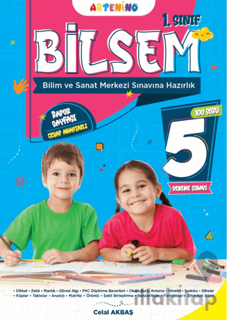 1. Sınıf 2025 BİLSEM Sınavına Hazırlık 5’li Deneme Sınavı