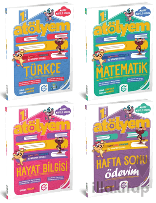 1. Sınıf Atölyem Set (4 Kitap)