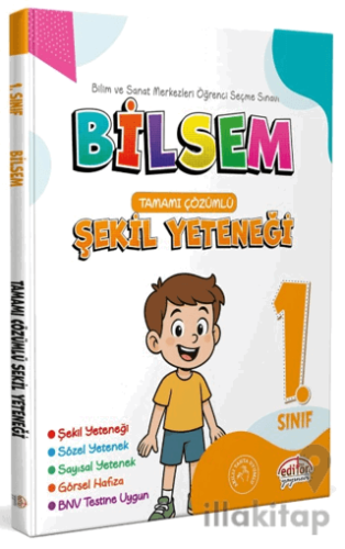 1. Sınıf Bilsem Hazırlık Şekil Yeteneği Tamamı Çözümlü