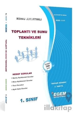 1. Sınıf Toplantı ve Sunu Teknikleri anlatımlı Soru Bankası(2.Yarıyıl)